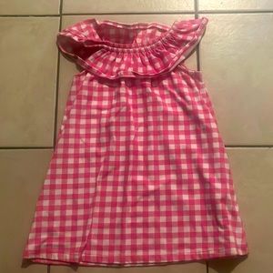 Pink Flannel Style Dress